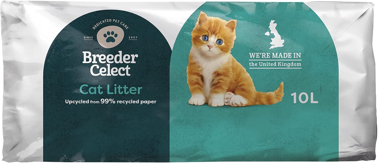 breeder celect cat litter