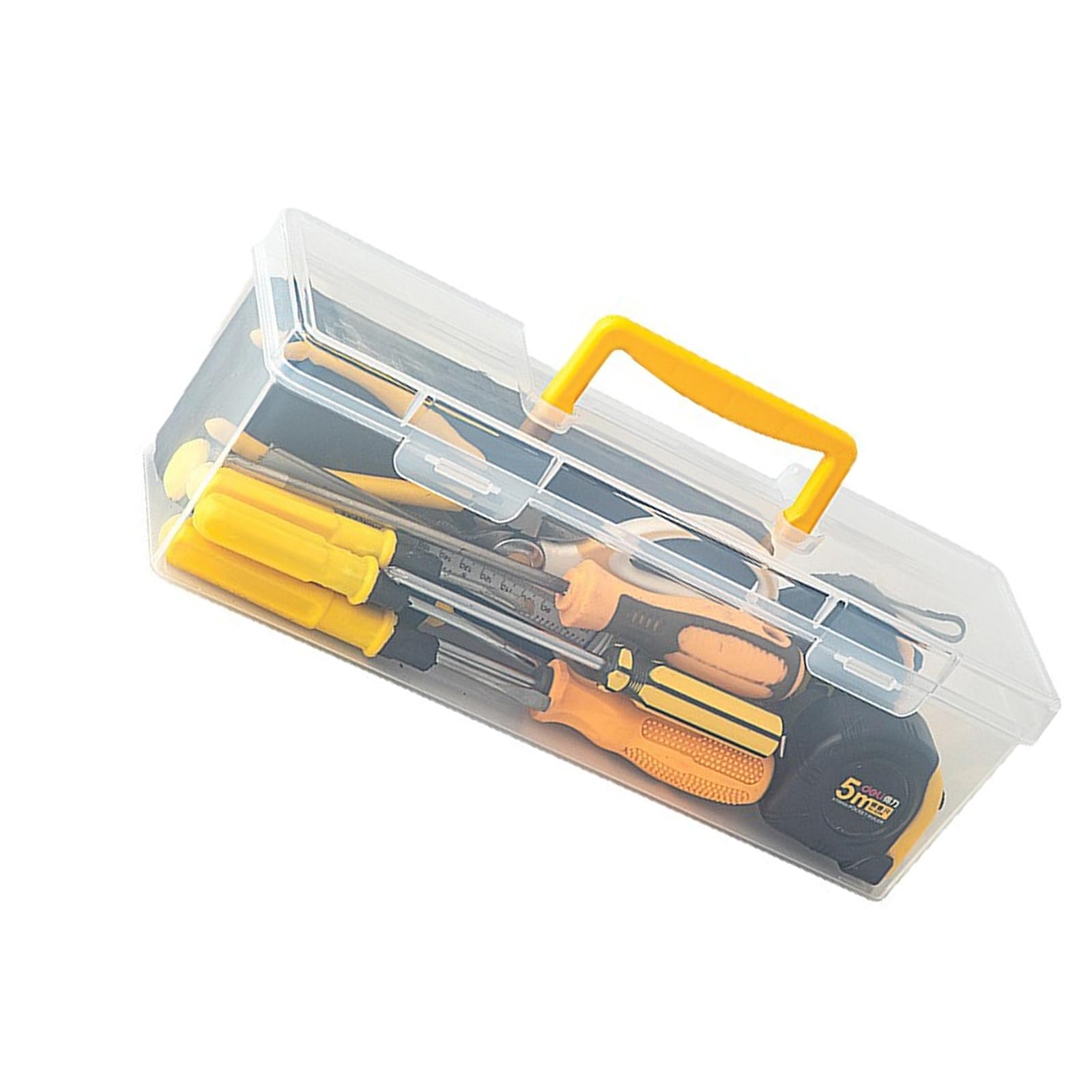 Compacts Tool Storage Organizers Case with Strong Construction & Strong for Home Offices Handcraft Projects Multipurpose Tool Box Storage Solution