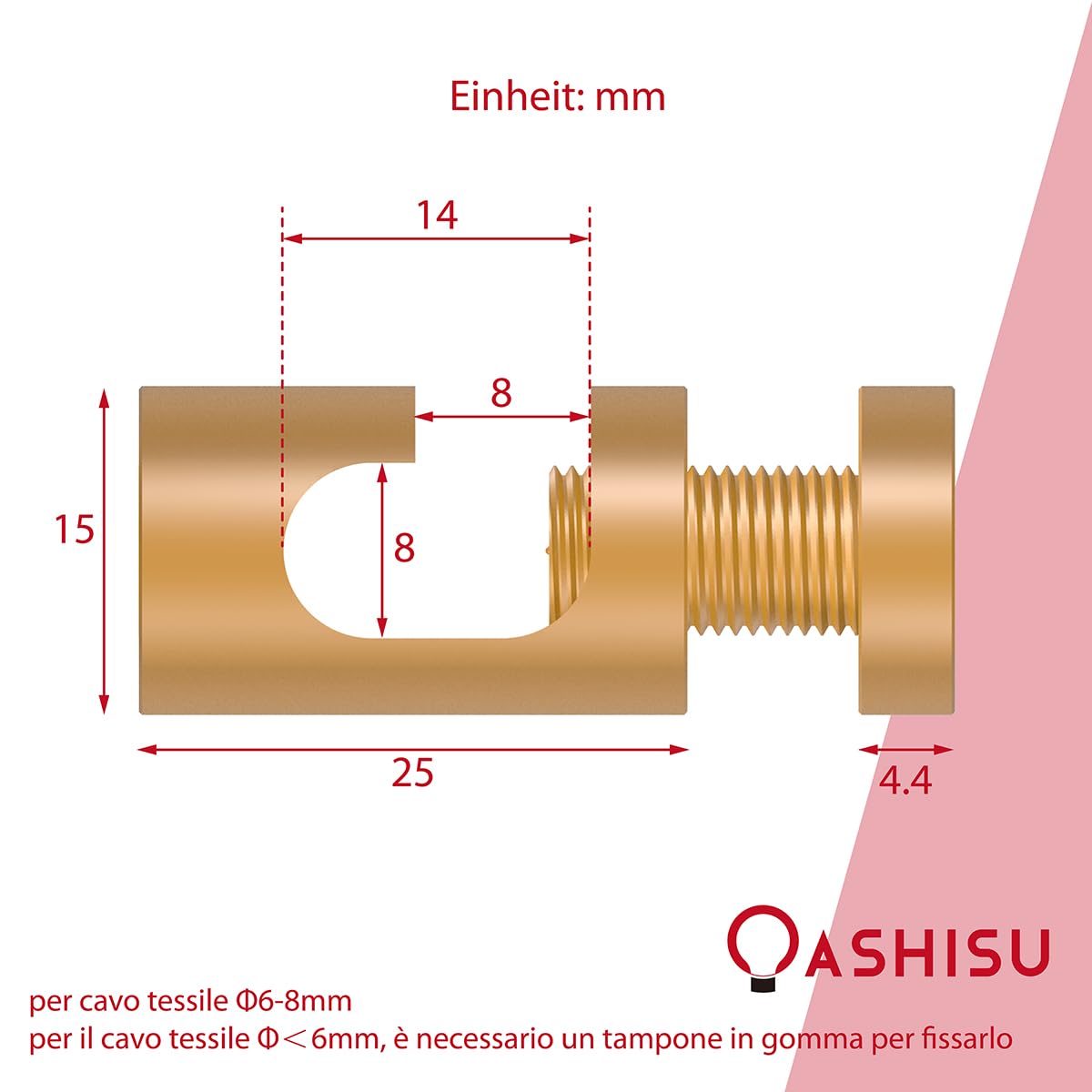 Decentratori Cavi Elettrici Per Soffitto - Set 3 Pezzi ABS Nero Per Lampadari E Cablaggi - Foto 12