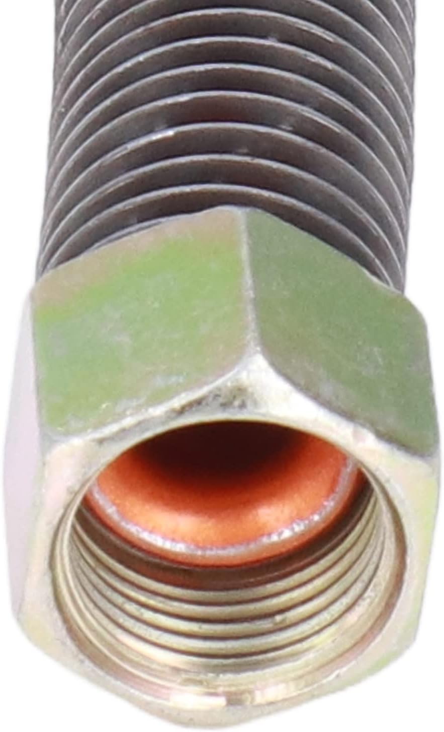 Air Compressor Exhaust Tube Discharge Hose Connector Pipe Connecting Tube 12mm Accessory Thread Interface: 3/4-16UNF Air-Compressor Accessories(Head tube 2051/3065),Pneumatic Auxiliary Components