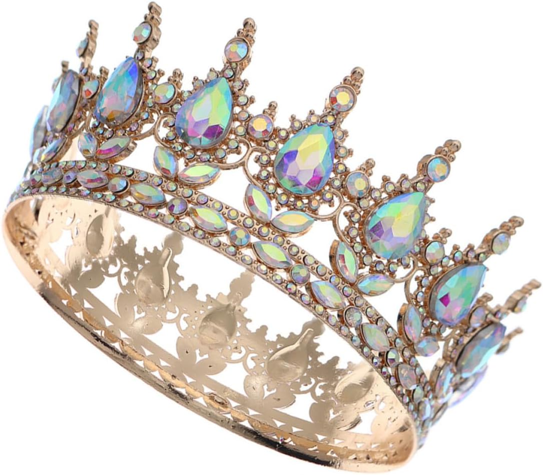 Bridal Crown Crystal Tiara with Rhinestone Alloy for Bridal Hair
