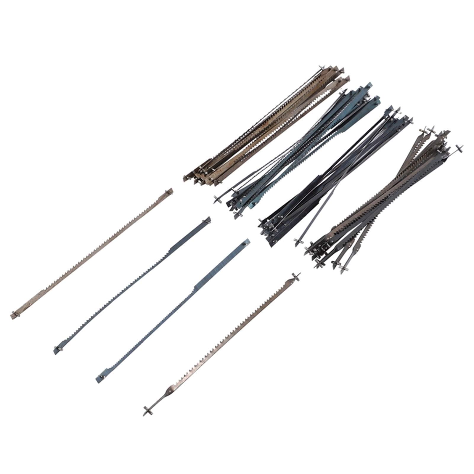48pcs 4 Pulgadas 105 mm Pinned Scroll Sierra Sirva Hoja de Corte de Madera para Dremel Moto Sierra