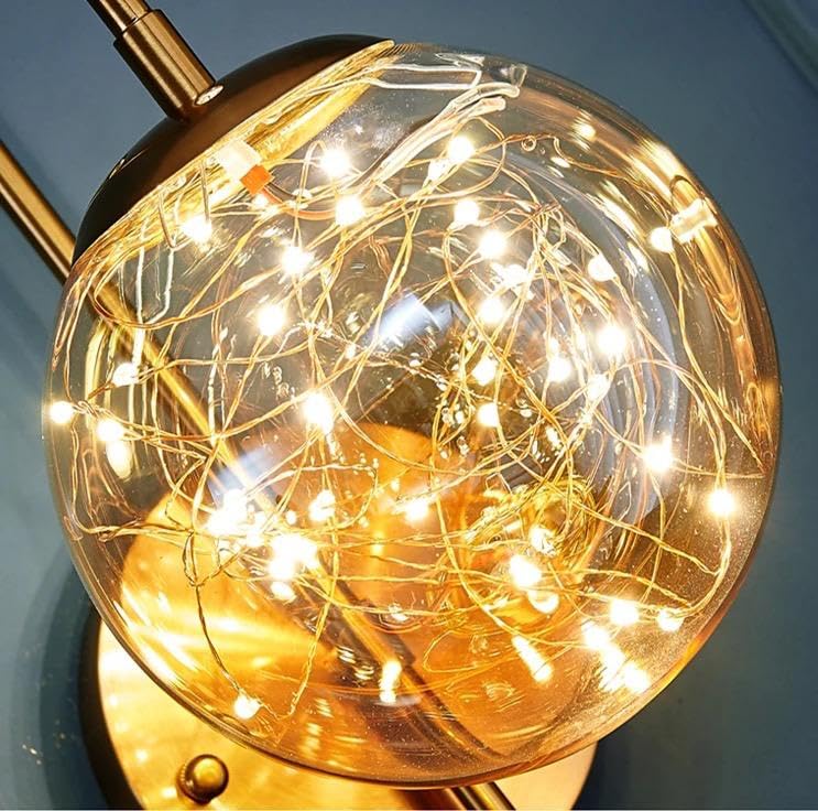 Image of blissbells Crystal Wall Light, LED Decorative Sconce (Metal swan)