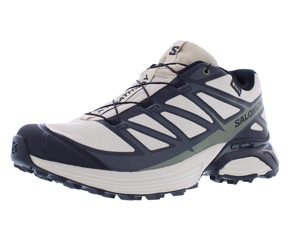 XTPathway GTX Unisex Shoes Size 10.5, Color: Cement/Deep Lichen Green/Black