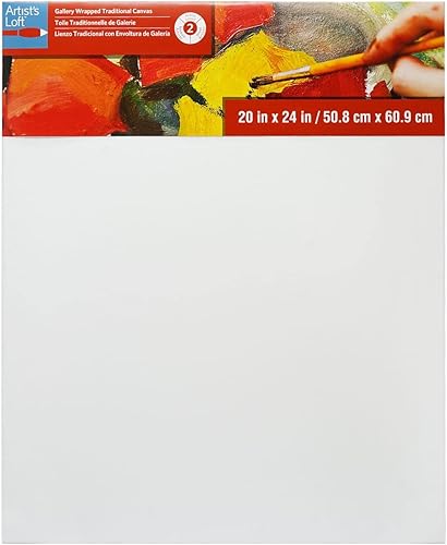 Miniatura 10 de Michaels Paquete de 12 unidades lienzo tradicional envuelto en galería de nivel 2 por Artist's Loft