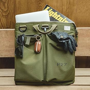 【レア】ミリタリーバッグ　vintage B-4B Amazon.co.jp: 米軍 ヘルメットバッグ レア ビンテージ