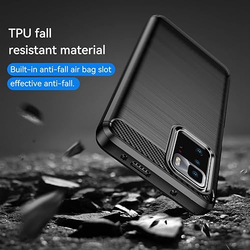 Miniatura 7 de Funda de teléfono para Poco X3 GT Redmi Note 10 Pro 5G 21061110AG, funda de fibra de carbono a prueba de golpes, resistente a los arañazos, TPU