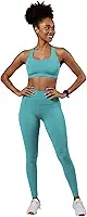 Conjunto Legging Calça Top Fitness Academia Treino Blackout