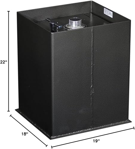 Miniatura 10 de Protex IF-2500C - Caja fuerte de seguridad para suelo con puerta de acero de 12 pulgada, 5 pernos de bloqueo, diseño antirrobo