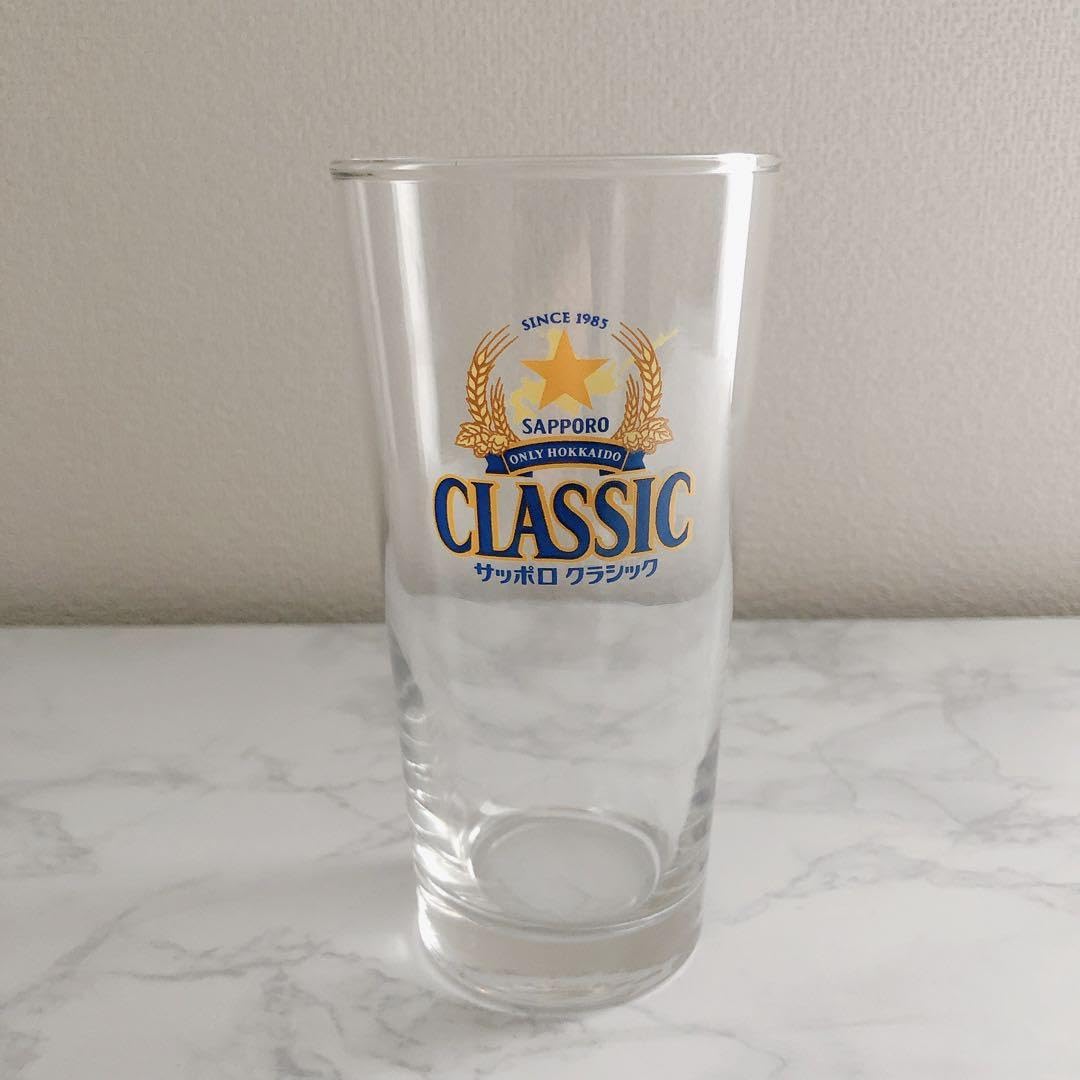 Amazon.co.jp: 北海道限定 サッポロクラシック ビールグラス 6個セット SAPPORO PERFECT CLASSIC タンブラー 薄作り6個セット