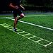 QuickPlay Agility Ladder for Speed and Agility Training - Adjustable 11 Rung Speed Ladder for Soccer, Football and Footwork Drills - Training Equipment for Kids, Youth and Adults with Carry Bag