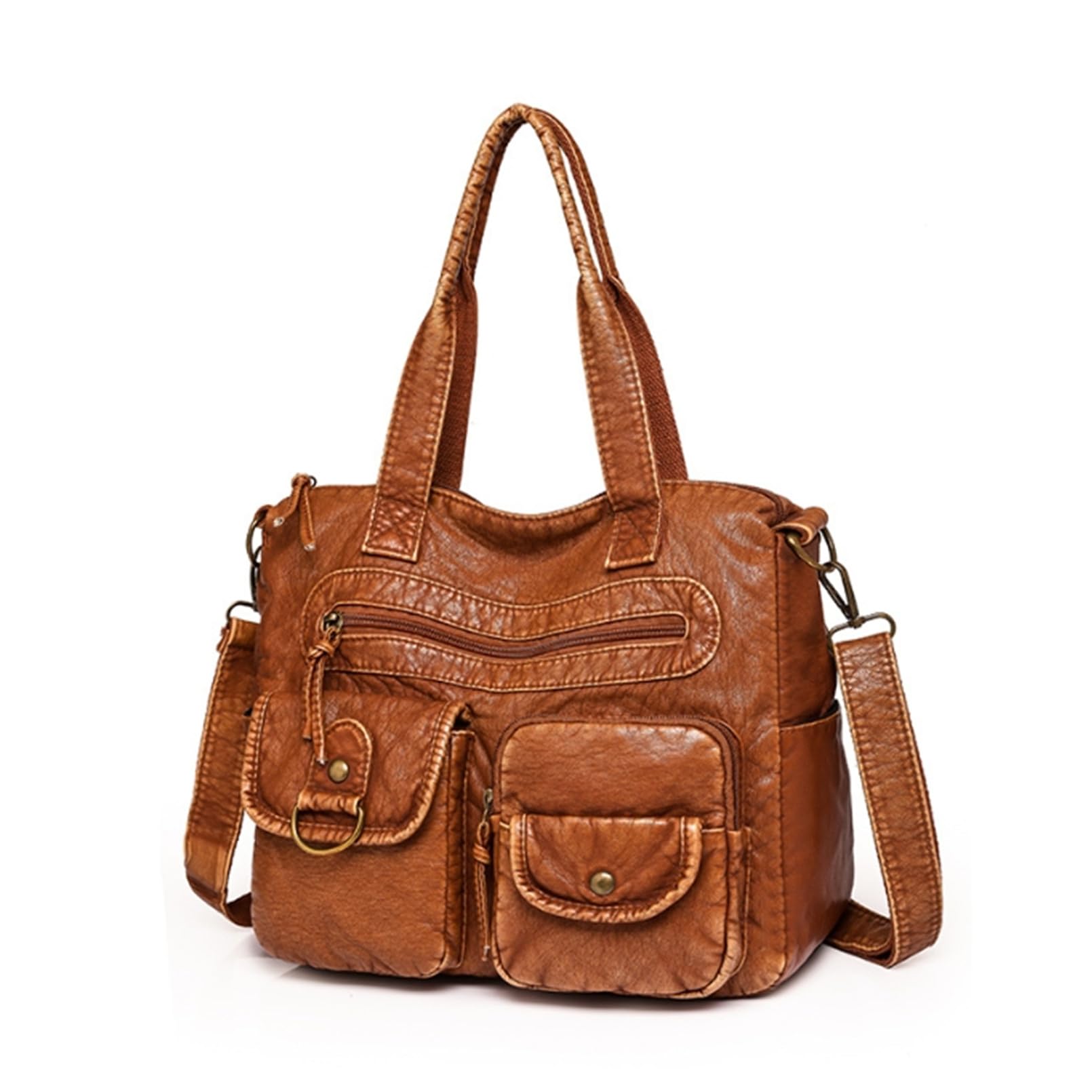 PHEVOS Hobo Handbag and Purses for Women,Top Handle Satchel Purse Tote Shoulder Bags Faux Leather for Ladies