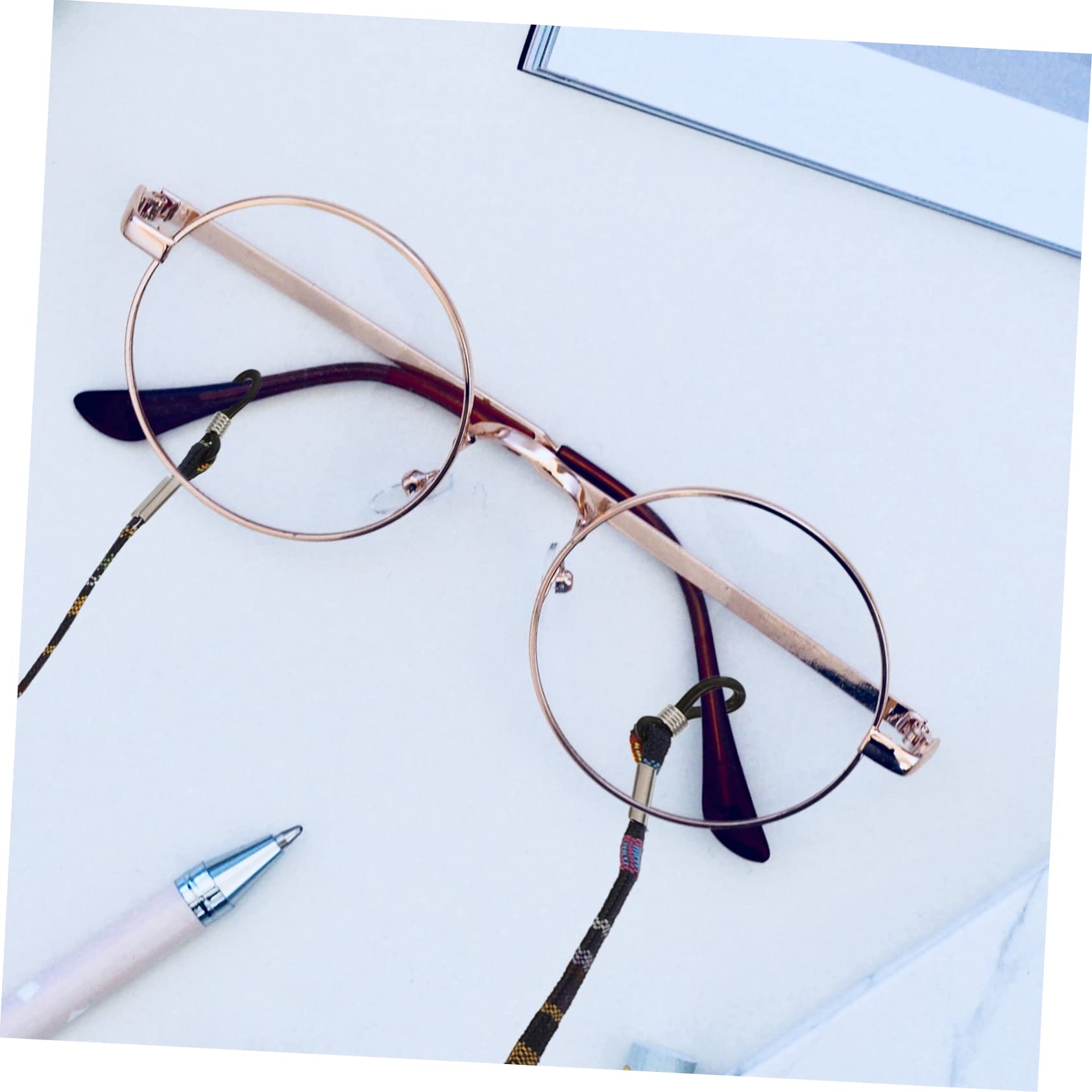 VALICLUD Brillenseil Lanyards Brillenkette Brillenzubehör Brillenkette Sonnenbrillen Hängeseil Langlebige Brillen Hängeseile Brillen Lanyard Hängekette Aus Polyester