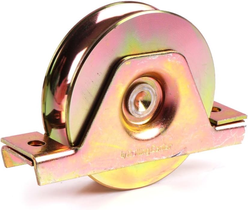 Flush Fitting Inset Support Wheel, up to 140kg Load per Wheel