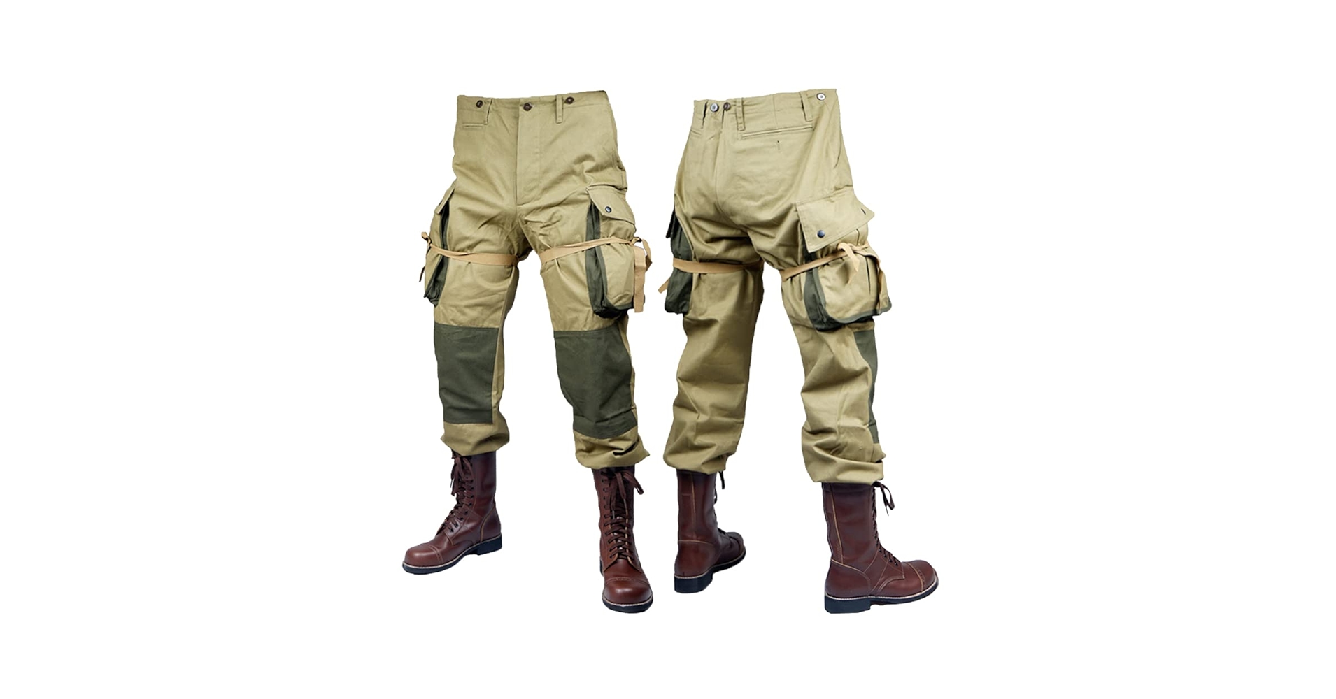 Amazon | アメリカ軍 米軍 M42 第82 101空挺師団 空挺ズボン (38