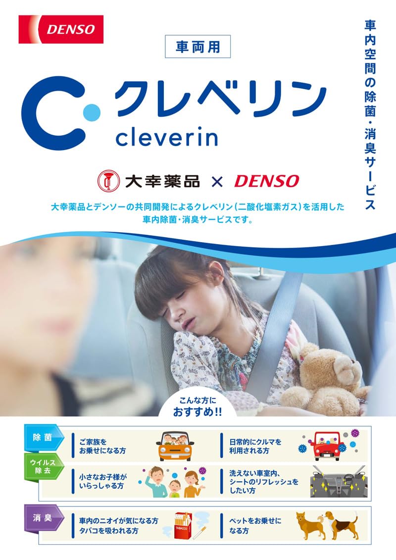 Amazon | DENSOデンソーCLVDNX-CT車両用クレベリン発生機CLVDNB(261770