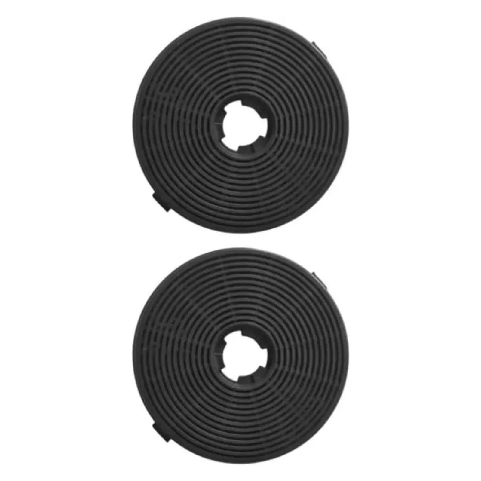 Filtro de carbón activado 135x135x18mm apto for campana extractora cocina 2 uds