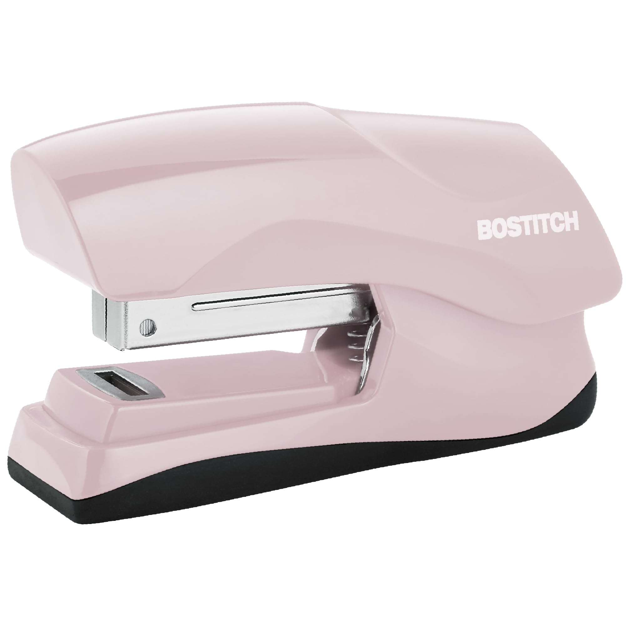 Bostitch Heavy Duty Stapler, 40 Sheet Capacity, No Jam, Pink