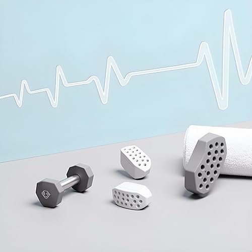 Miniatura 6 de 6 unidades de ejercitador de mandíbula para hombres, niveles de resistencia, sin BPA, silicona para ejercitadores de mandíbula, tabletas para