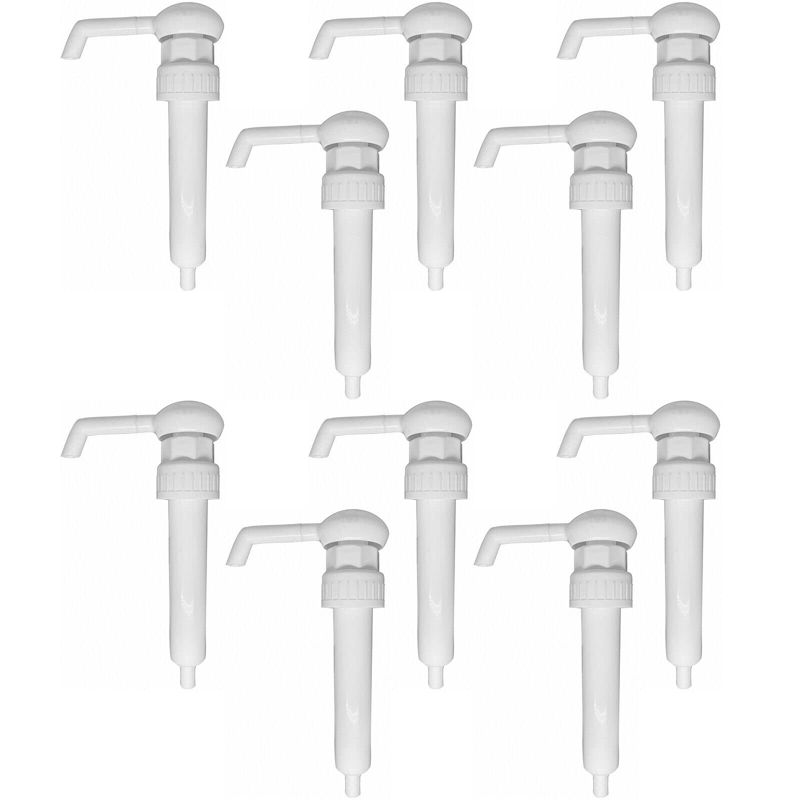 Ibex Mart 5L 38Mm Pump Dispenser For 5 Liter Containers For Gallon Jug Bottles, 15Ml Dosage - Pack Of 10