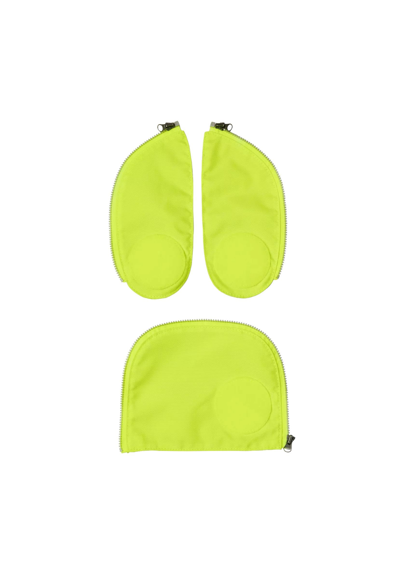 ergobag Fluo Zip Set Sichtbarkeits-Set pack cubo und cubo light gekauft nach Juli 2019 Set 3-teilig