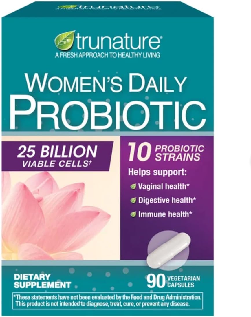 Women’s Daily Probiotic, 25 Billion...