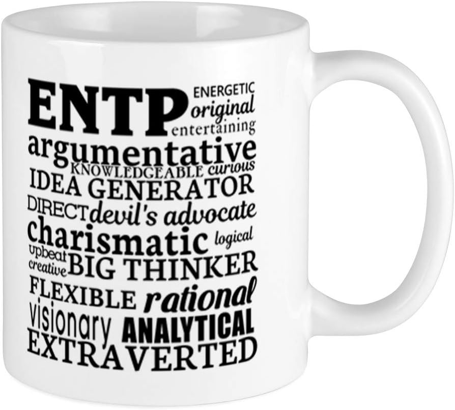 CafePress ENTP Debater Myers Briggs Personality Mugs 11 oz (325 ml) Ceramic Coffee Mug