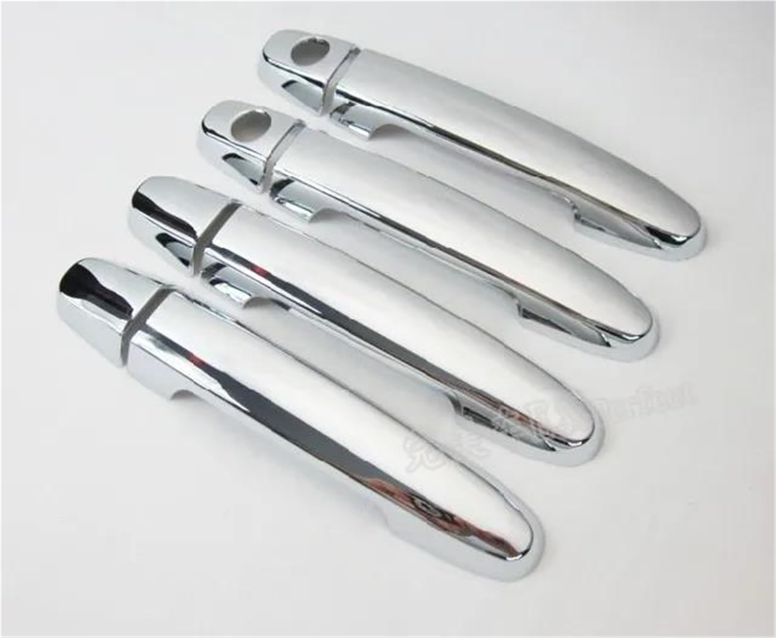 YOUZKA Handle Protective Chrome Car Door Handle Cover Trim Car Styling Accesories Overlay for Camry 30 2002 2003 2004 2005 2006(2 Keyholes)