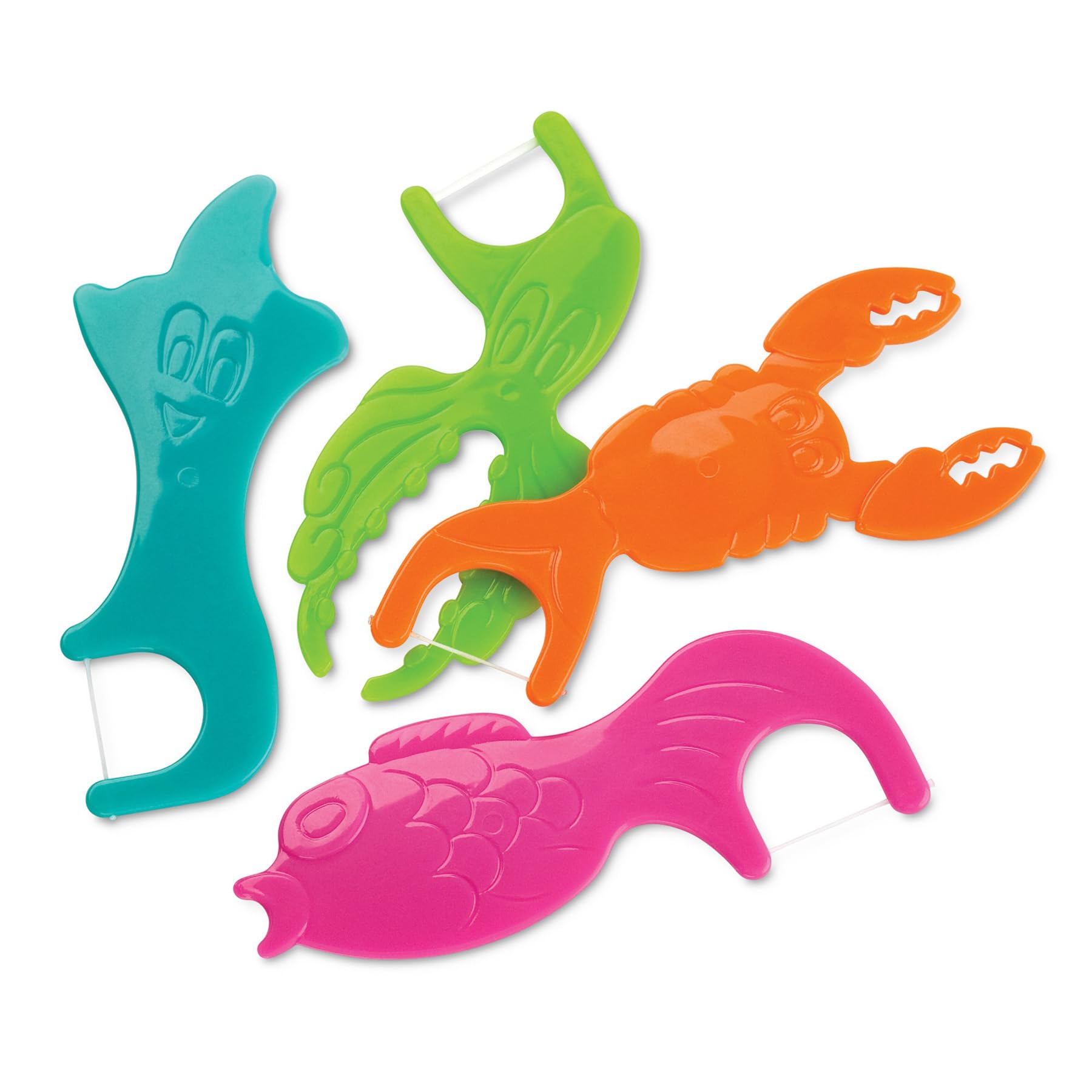 Practicon 7045281 SmileGoods FlosSeas - Flossers, individuales (paquete de 200)