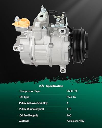 Miniatura 8 de SCITOO Compresor de CA para 2012-2014 para Ford Edge 2.0L para Ford Explorer 2.0L CO 29130C