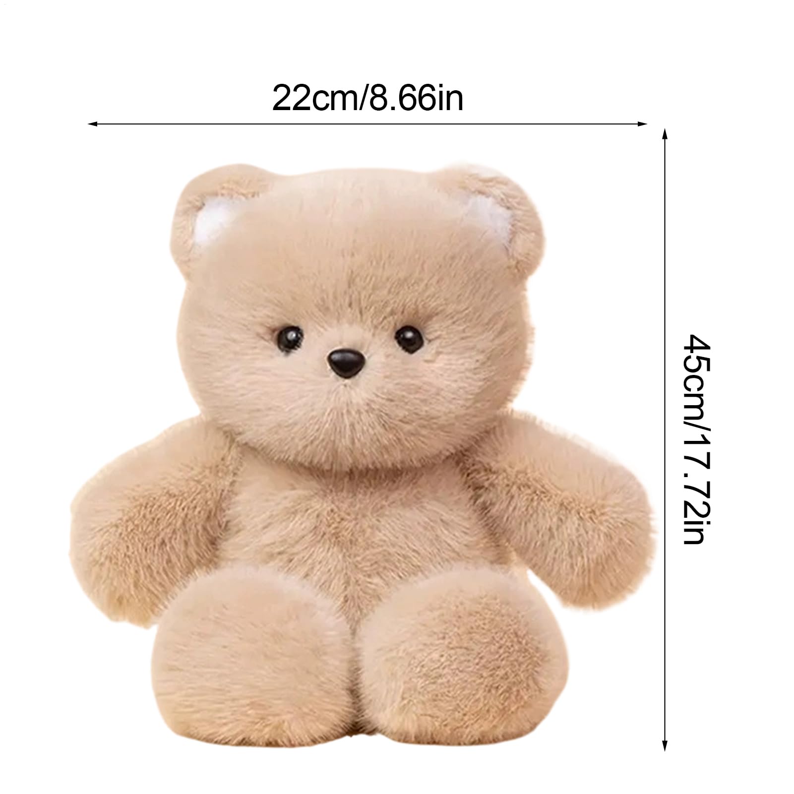 Amazon.co.jp: テディリトルベアプラッシュソフトおもちゃ - クマの