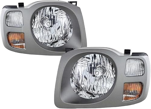 Miniatura 2 de EPIC LIGHTING Conjunto de faros delanteros de repuesto estilo OE compatible con Nissan Xterra 2002-2004 NI2503148 260107Z826 Lado derecho del