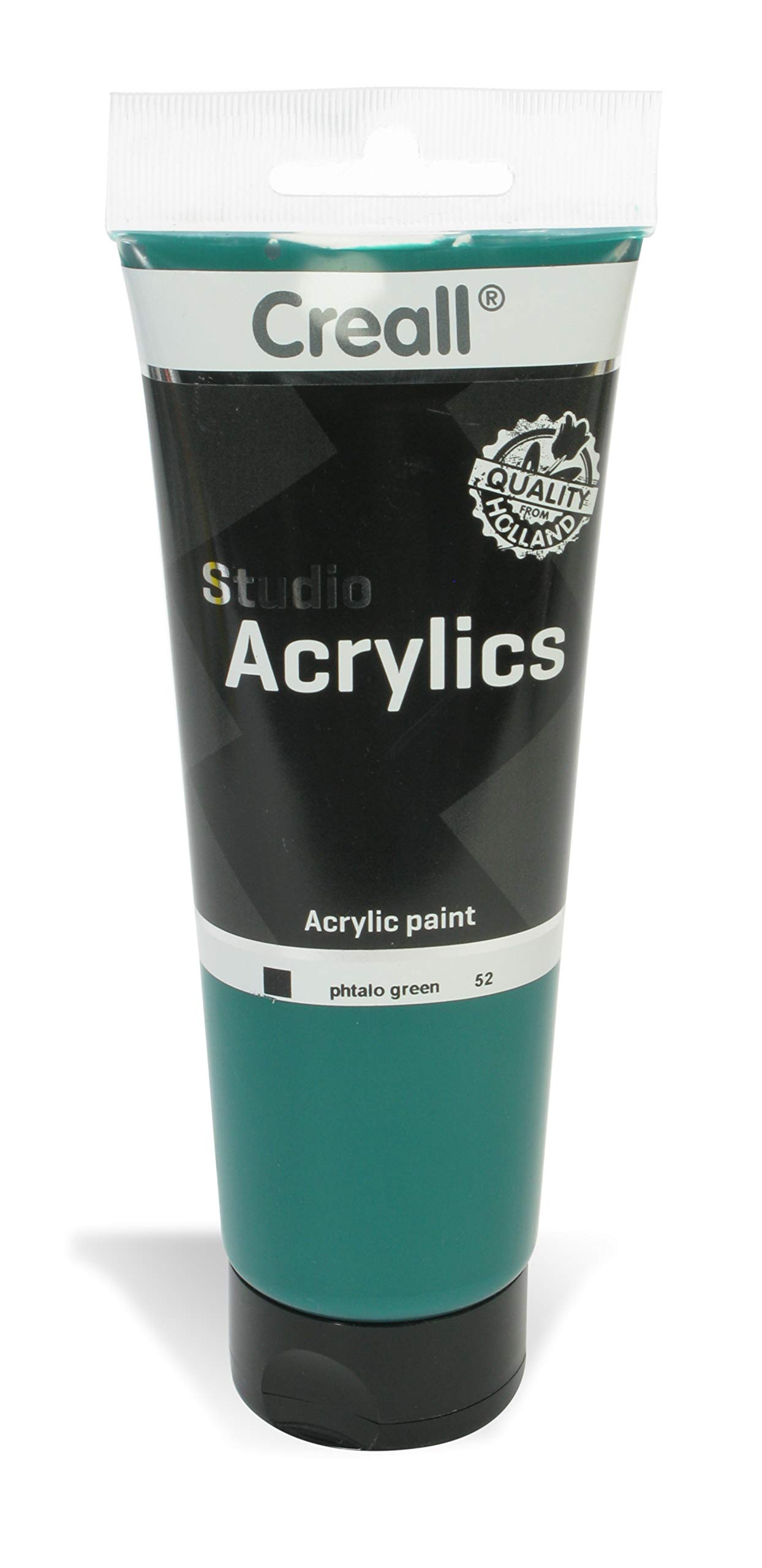 American Educational Products Creall Acrylics Studio Paint Tube 250 ml, 52 Phtalo Green