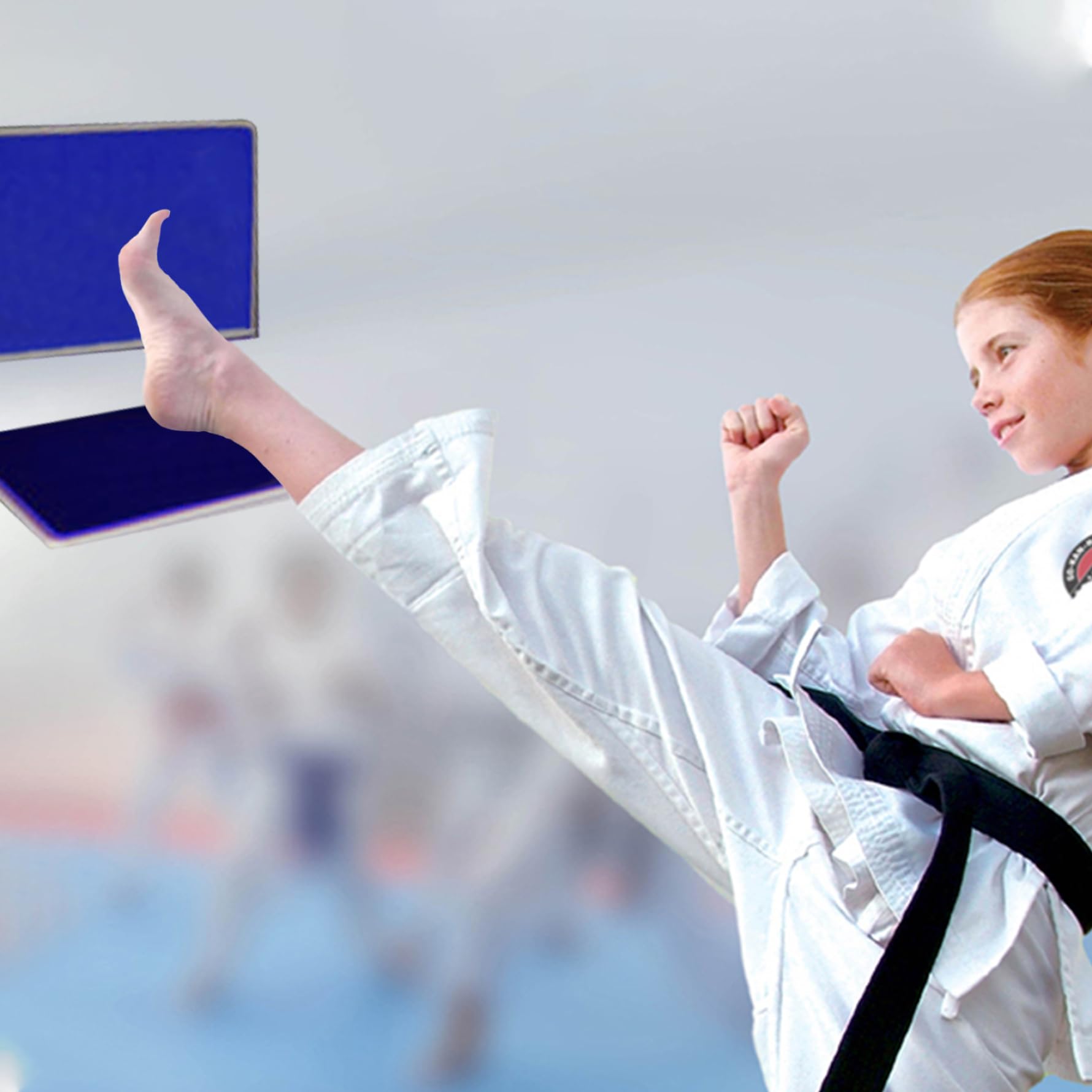 Wiederverwendbares Verdicktes Abs-Eva-Trainings-Taekwondo-Brett Taekwondo-Brechbretter Taekwondo-Kick-Pad Karate-Bretter Für Leistungsübungstests Wiederverwendbares Zerbrechliches Brett Für Kinder