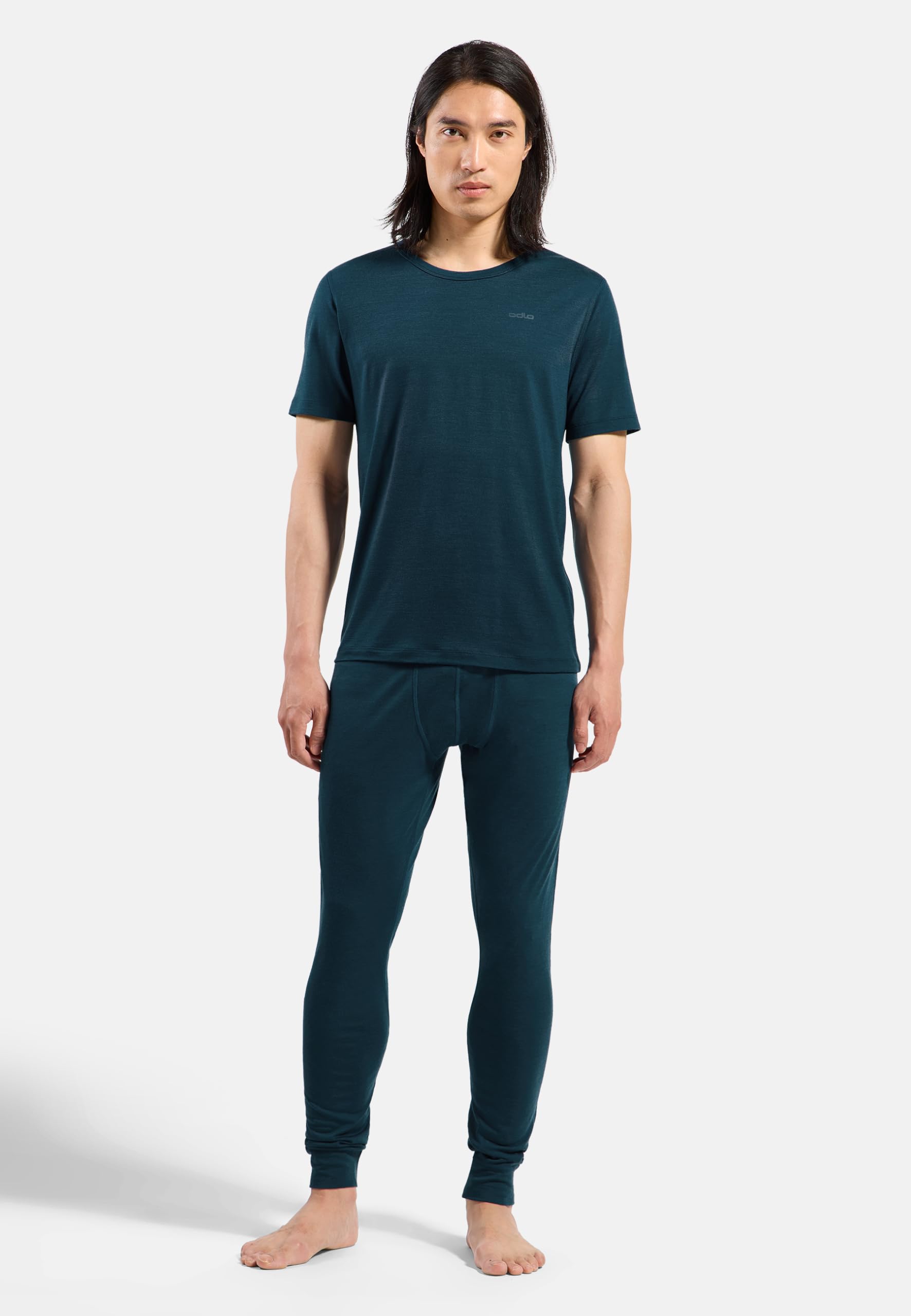 Odlo BL TOP Crew Neck S/S Mężczyźni Merino Fundamentals