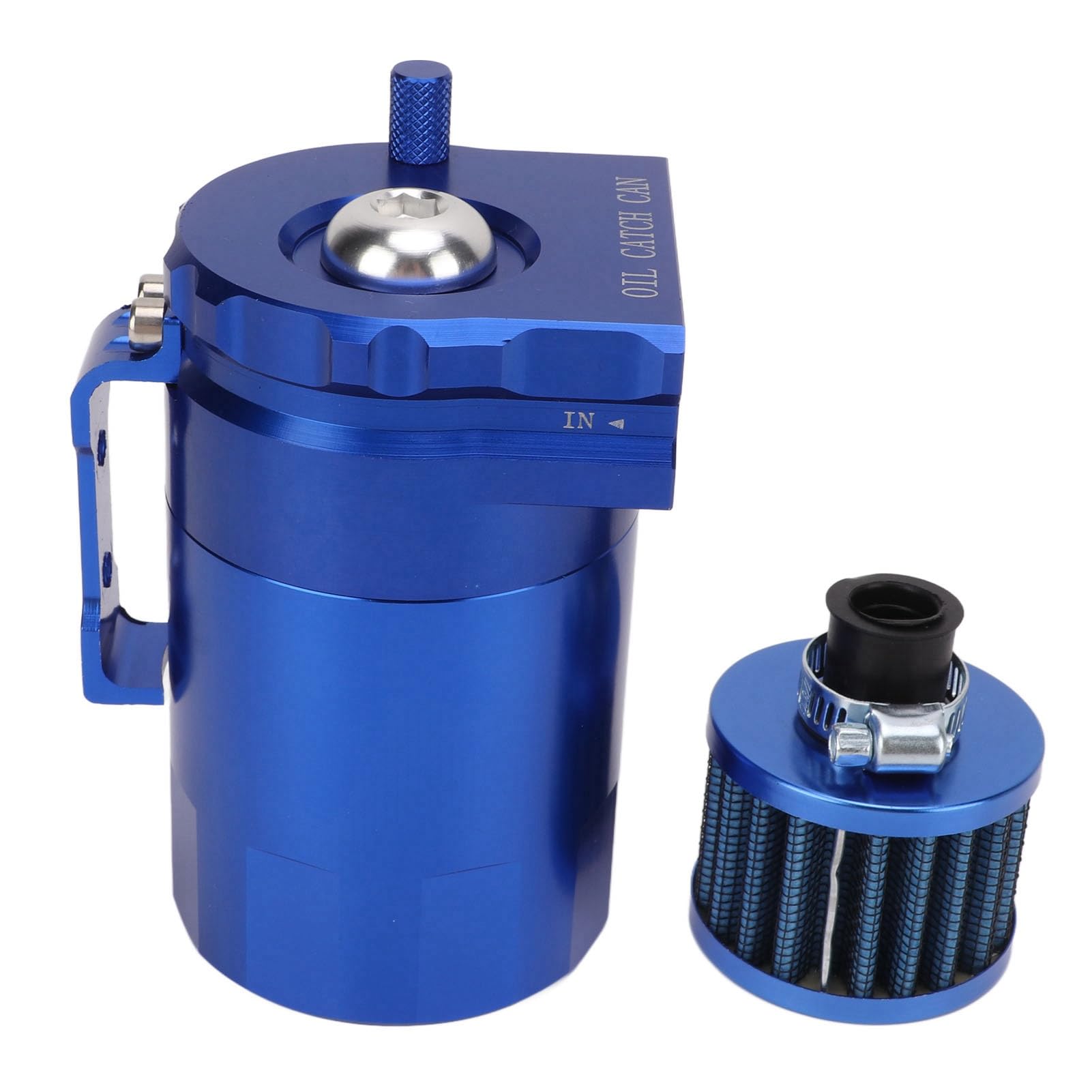 Récupérateur d'huile TKSE avec séparateur air/huile et filtre de reniflard, remplacement pour Expedition (Bleue)