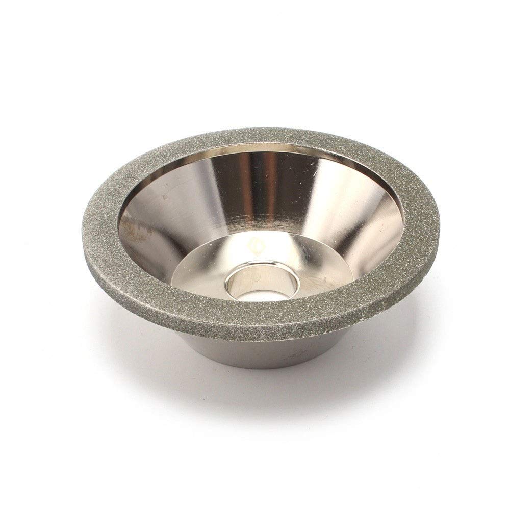 Meule, 1 Pièce de 100 Mm de Galvanoplastie, Meule Diamantée, Cercles de Meulage Pour Fraise En Alliage, Outil D'Affûtage, Accessoires de Meuleuse/A/240 Grit