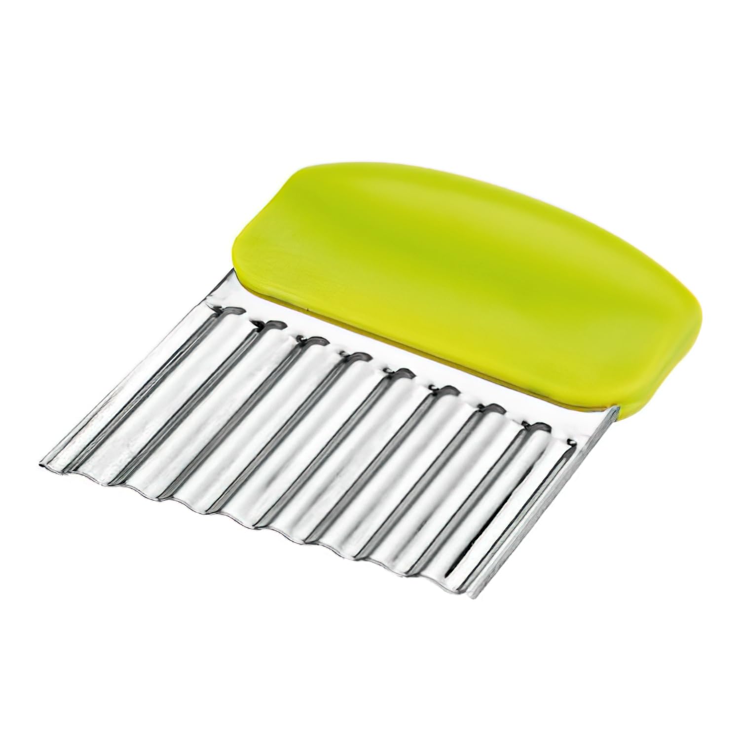 IBILI Coupe-légumes ondulé – Argent/Vert, Garantie 2 ans