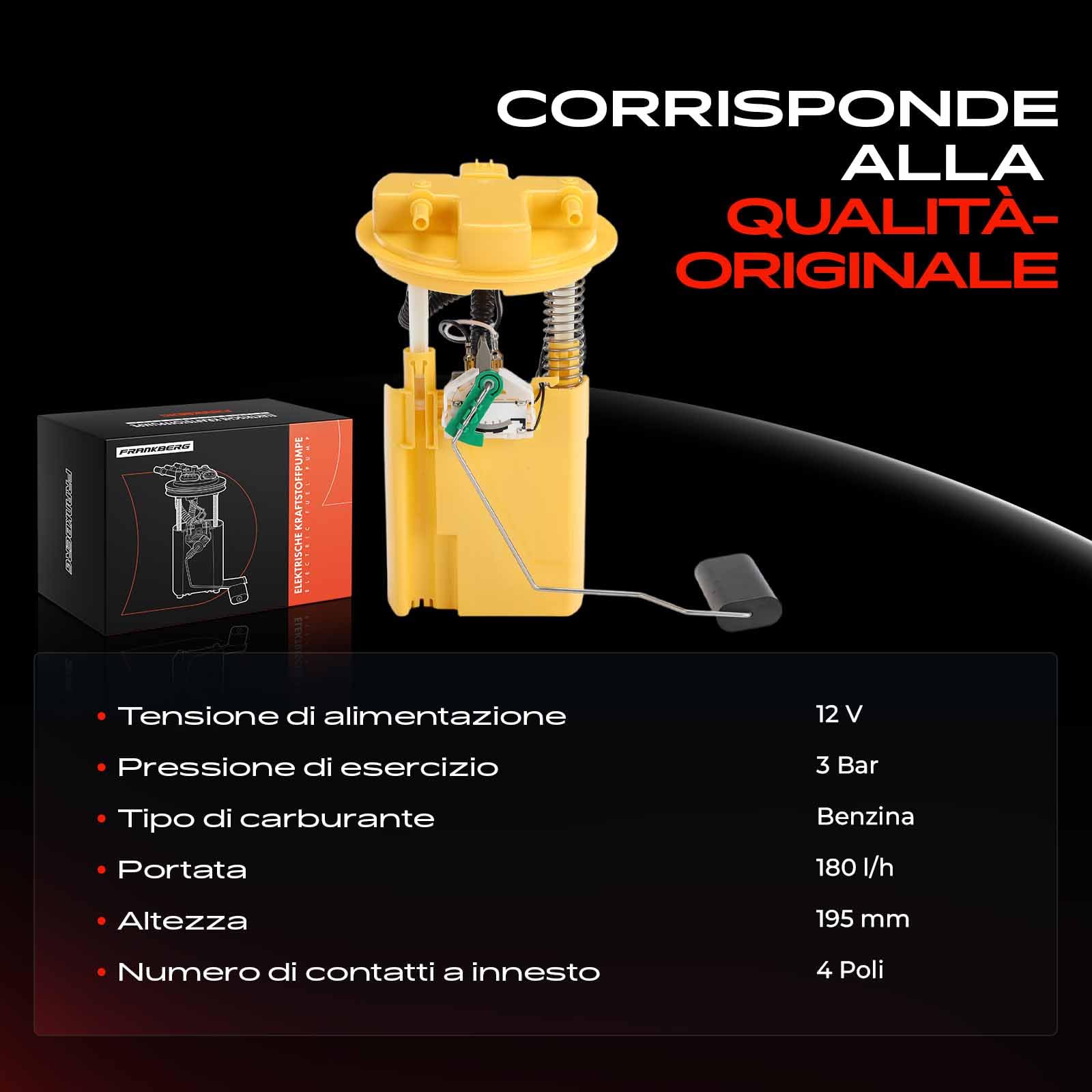 Pompa Carburante Diesel per Clio IV BH Clio IV Grandtour KH Clio IV Box 1.5L Diesel 2012-2019 172027215R