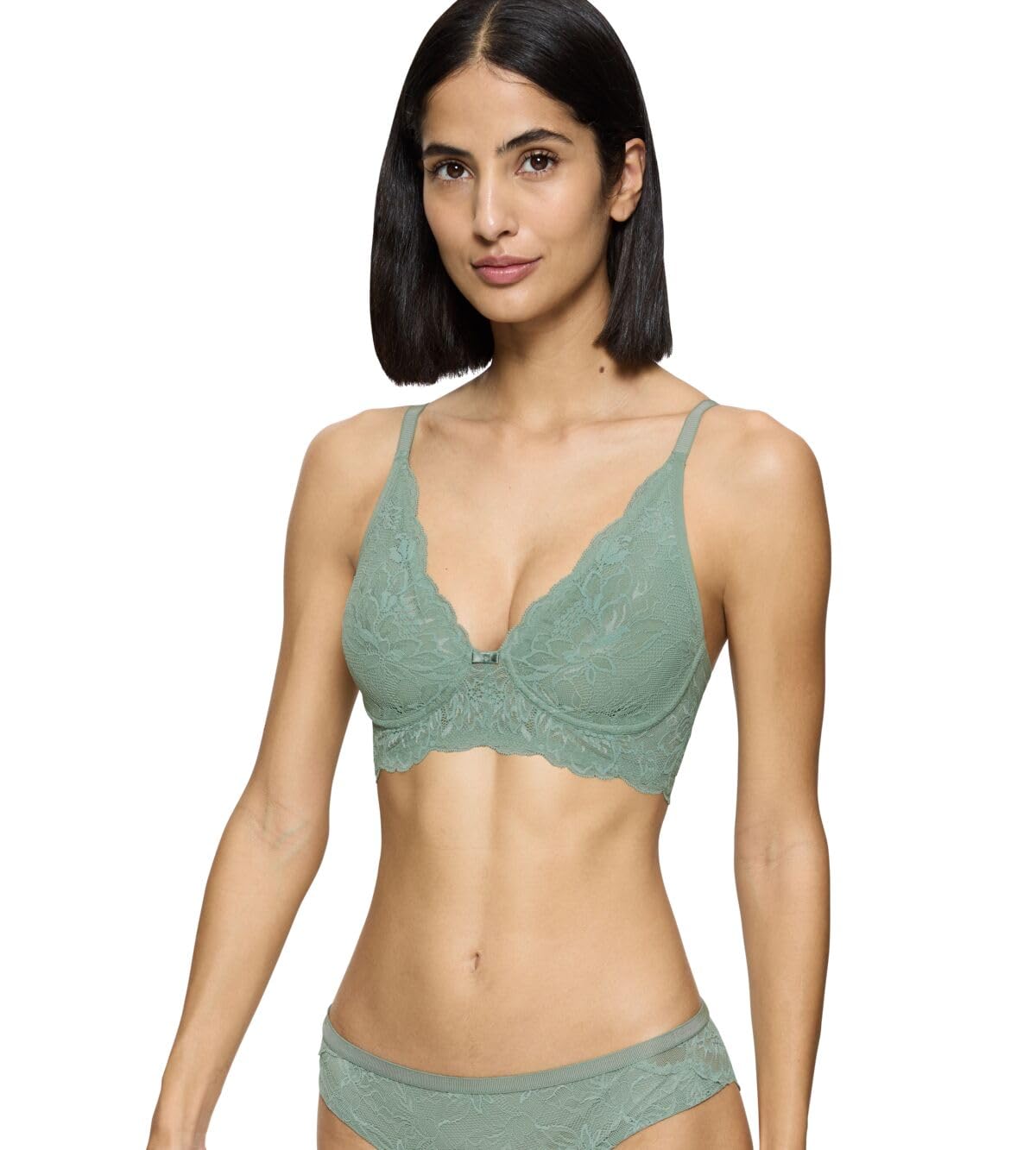 Triumph Women's Amourette Charm T Minimizer Bra, Abstinthe, 32B