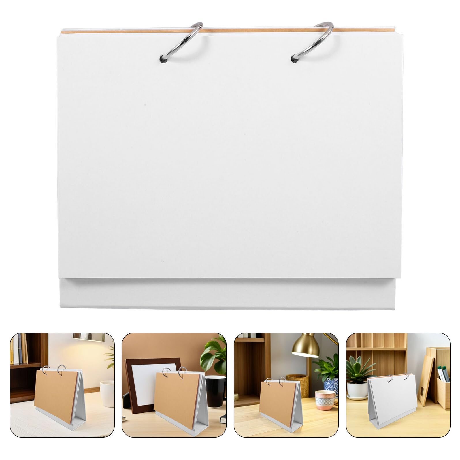 5 Sets Büroplanungskalender Loseblattkalender Planer Kalenderpapier Leerer Kalender Kalender Mit Leeren Seiten Heimplanungskalender Bürotischkalender Desktop Planer