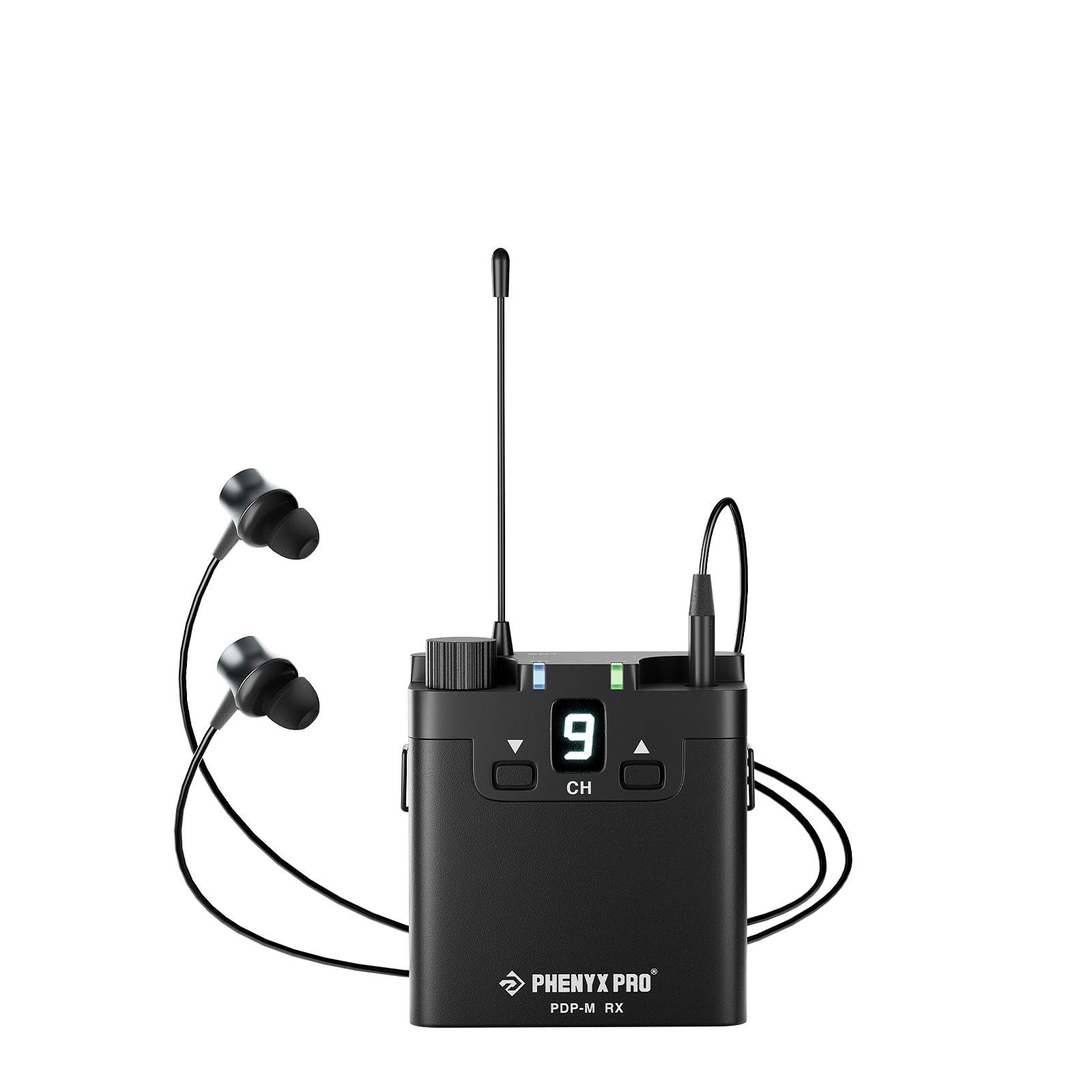 Phenyx Pro Portable in-Ear Monitor Beltpack Receiver PMR-P-900