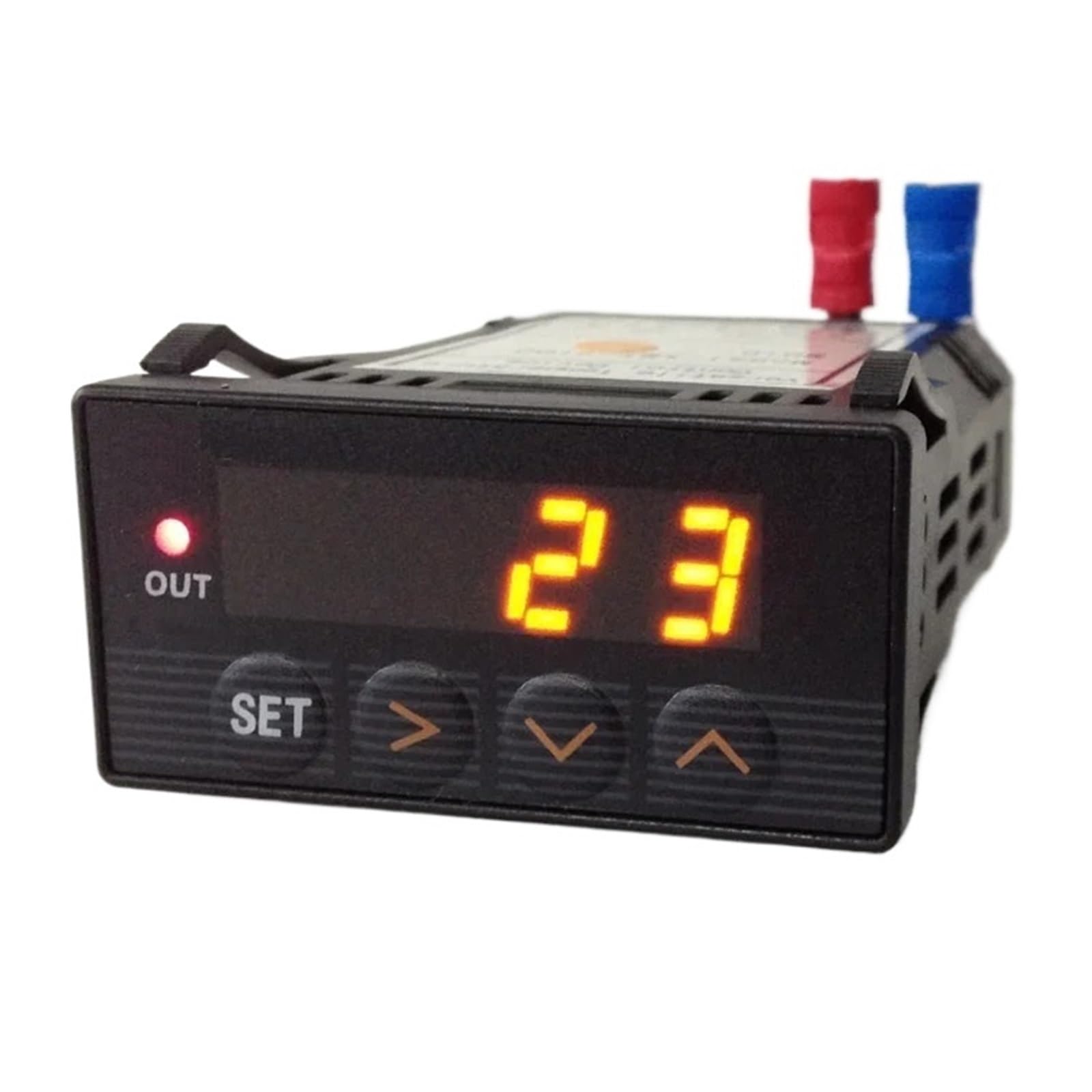 Controlador de temperatura PID digital programable XMT-7200 de 48 x 24 mm con relé de estado sólido de 5 A integrado, XMT7100 PT100(Blue)
