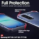 TheGiftKart Crystal Clear Back Cover Case for Samsung Galaxy M17 5G / A17 5G / F17 5G | Shock Proof 360° Protection | Hard Clear Back Case for Samsung M17 / A17 / F17 5G (PC & TPU, Transparent Bumper) gallery image