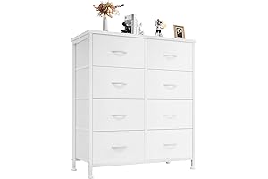 Dumos Fabric Dresser with 8 Ample Drawers