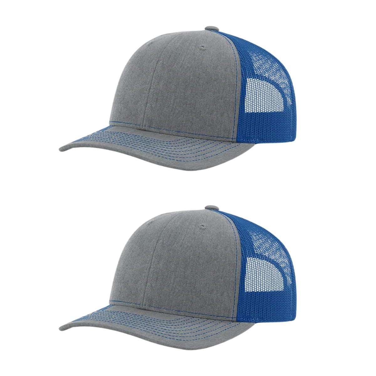 Richardson 112 Classic Six-Panel Adjustable Snapback Trucker Cap | Bulk Packs Available