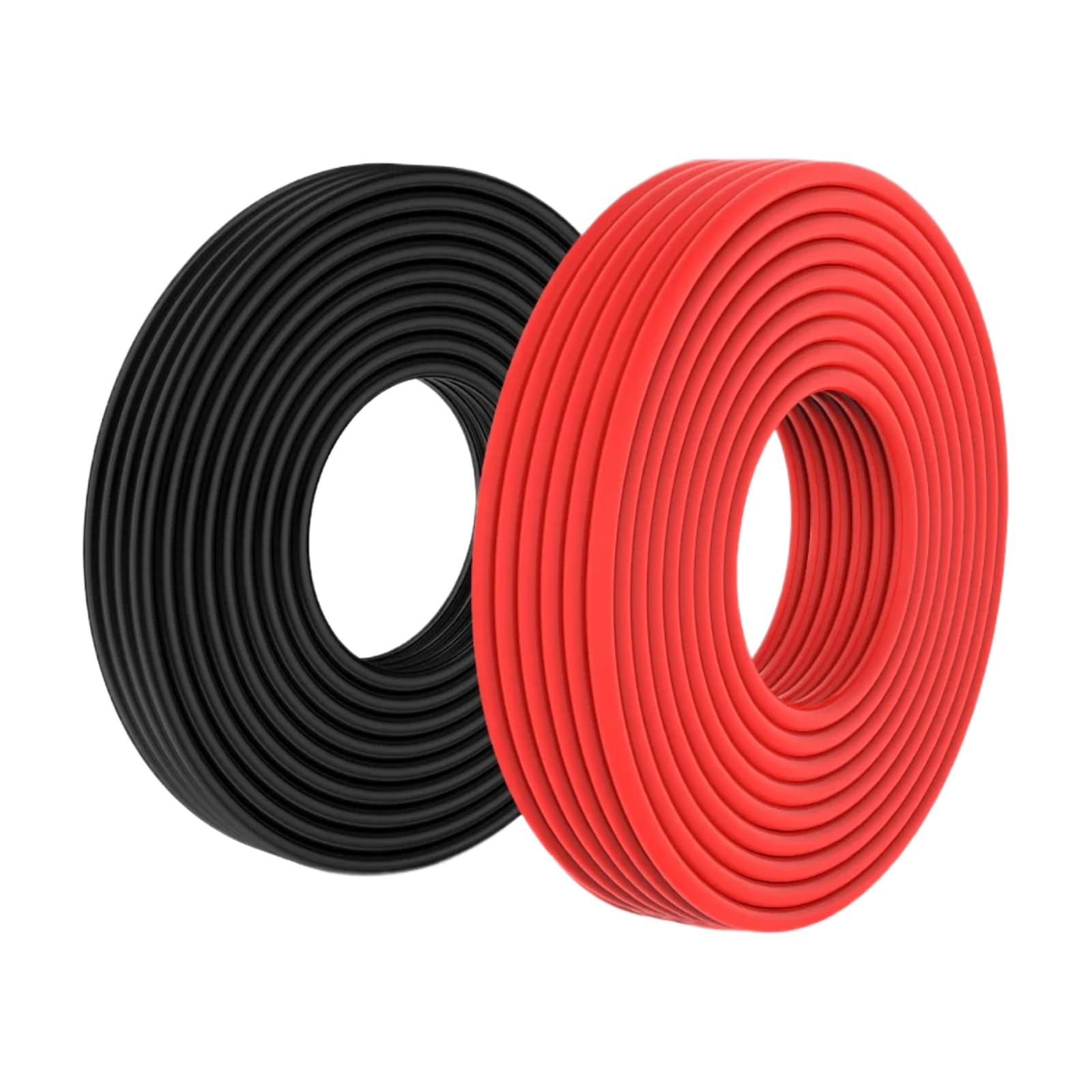 Super Soft Silicone Cable Red Black 12 14 16 18 20 22 24 30 AWG(Red; 5m; 12 AWG)