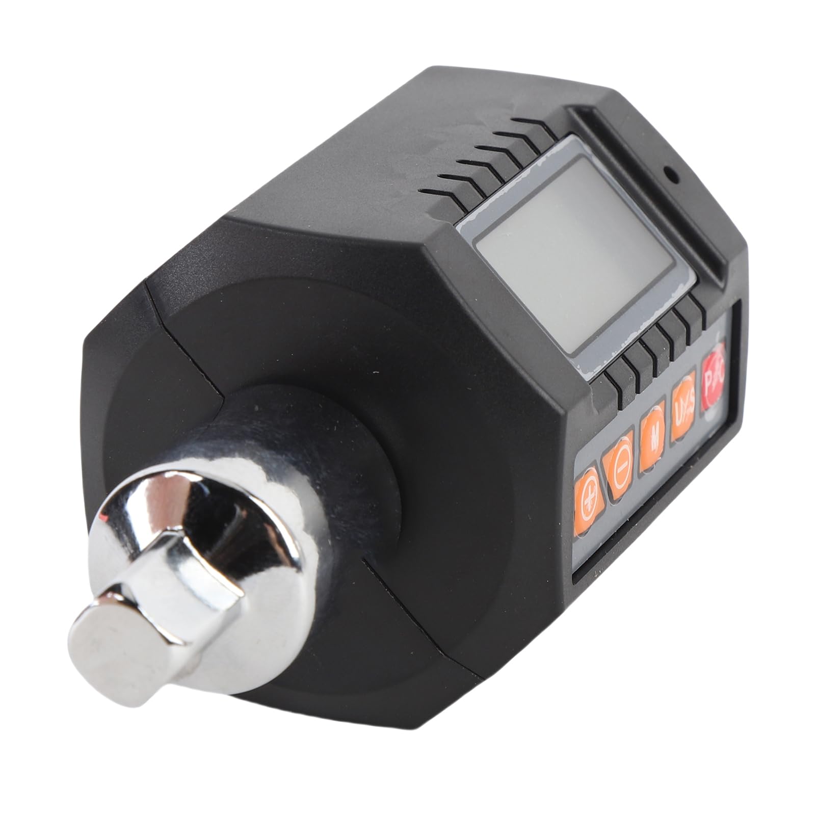 Marhynchus Cyfrowy Adapter Skrętny, ABS Cyfrowy Adapter Klucza Skrętnego 20 do 200 Nm 0,1 Nm Wyświetlacz z Podświetleniem LED Sygnał Dźwiękowy Automatyczne Wyłączanie w Przypadku Wąskich Obszarów
