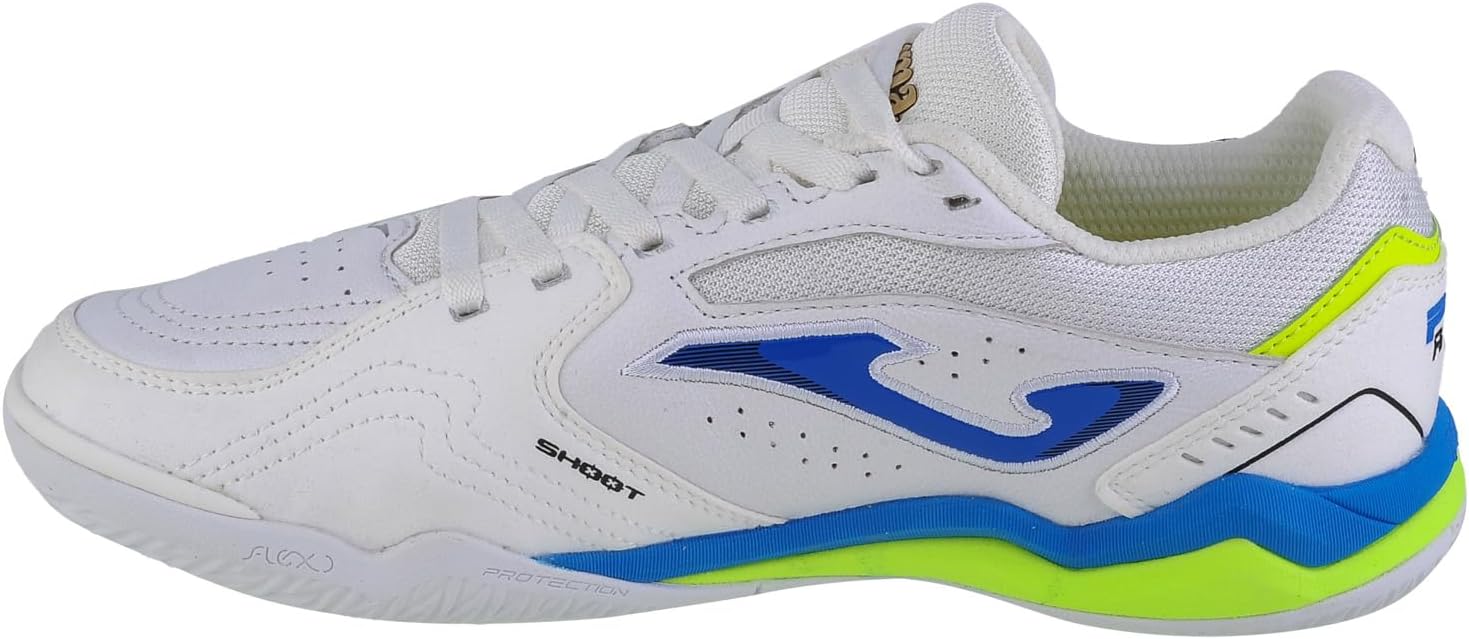 Joma FS Reactive 2302 in FSW2302IN, Mens, Indoor Football Trainers, White Royal, 8 UK - Image 3