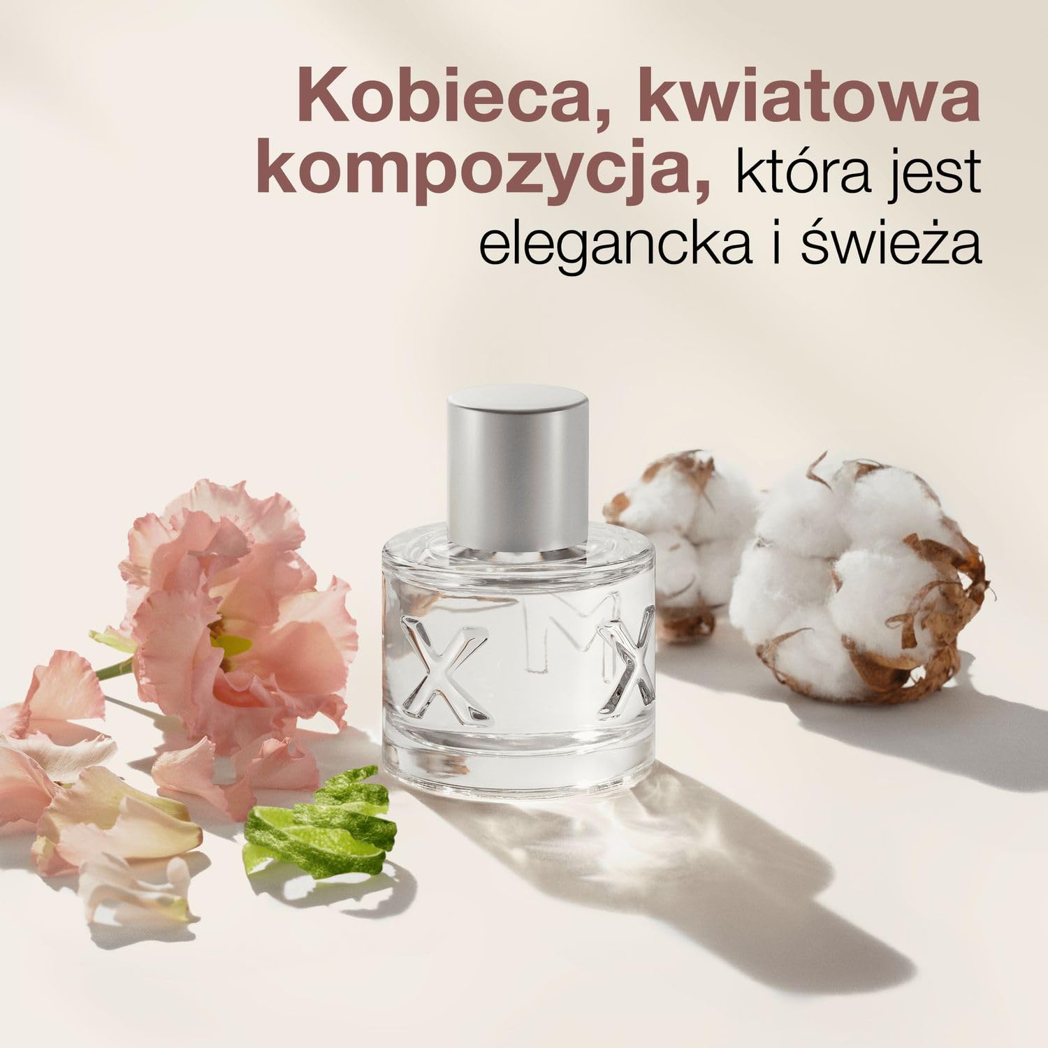 Mexx Simply Woda Toaletowa dla Kobiet o Kwiatowo-Owocowym Zapachu i Wegańskiej Formule, 40 ml